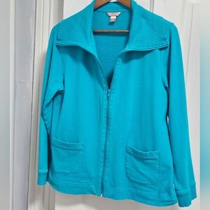 White Stag Teal Zip-Up Jacket